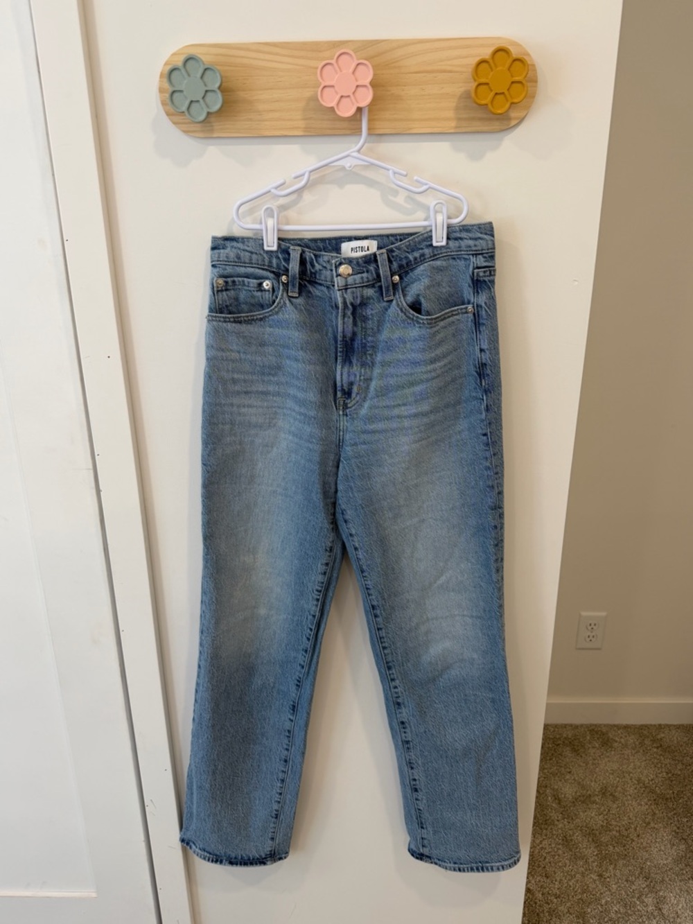 Pistola Light Blue Denim Jeans